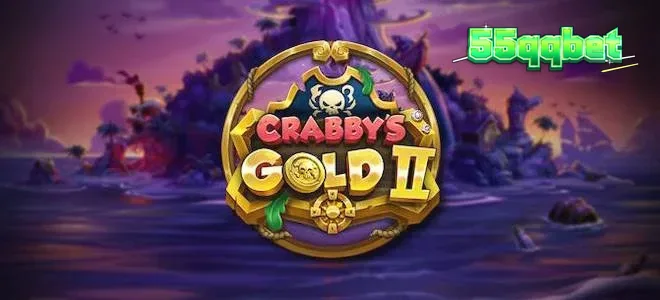 Interface de jogo do slot Crabby’s Gold II com tema pirata